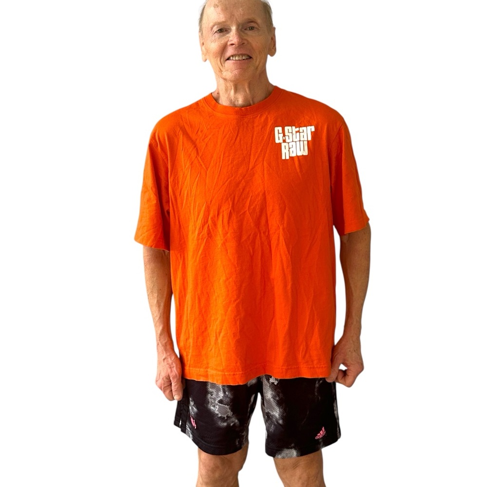 G-Star Bold Orange Short Sleeve Tee